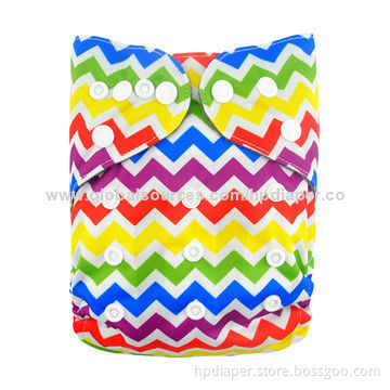 Babies' Bamboo Charcoal Cloth Nappy with 100% Bamboo Charcoal Material and Free Shipping
